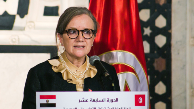 Tunisia: Tunisia's president sacks prime minister, the first woman to hold that job in an Arab League nation