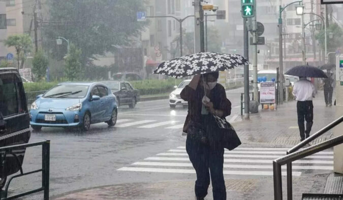 Typhoon Khanun forecast to turn back to Japanese islands where it already left damage and injuries