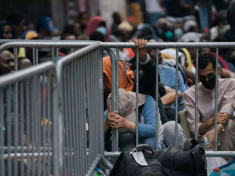 New York: New York's shelters running out of room as migrant crisis hits breaking point