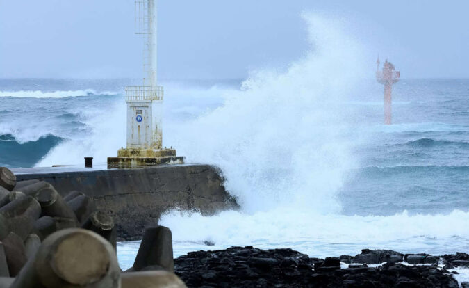 Typhoon Khanun lashes southern Japan, South Korea; another storm looms