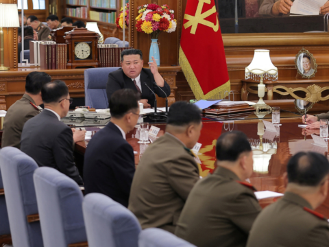 North Korea's Kim dismisses top general, calls for war preparations