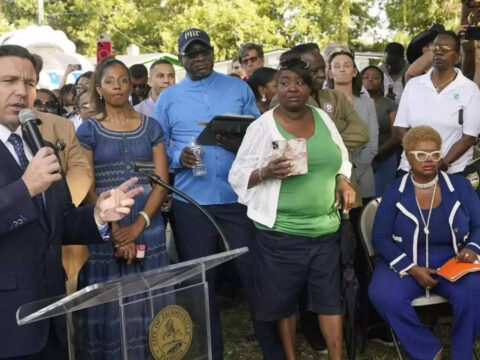 Wise: Florida Governor Ron DeSantis faces Black leaders' anger after racist killings in Jacksonville