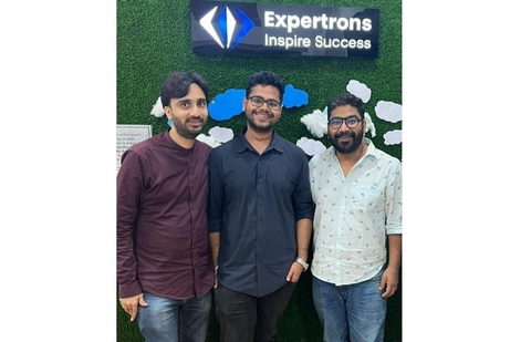 Jatin Solanki, Ayush Bansal, and Vivek Gupta (L to R)