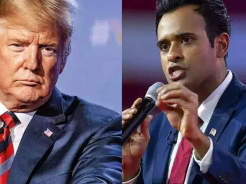 Trump: White House hopeful Ramaswamy joins Trump in calling for huge government job cuts