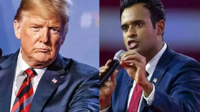 Trump: White House hopeful Ramaswamy joins Trump in calling for huge government job cuts