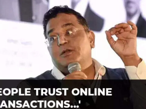 paytm: Paytm CEO Vijay Shekhar Sharma on growing digital footprint in India: 'People trust online transactions…' - The Economic Times Video