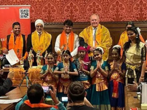 UK Parliament echoes with chants of 'Shri Ram' in celebrations for Ram Mandir