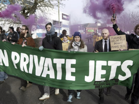 Greta Thunberg Joins Protest Against Airport's Expansion for Private Planes | World News