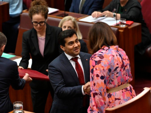 Indian-origin Australian senator makes history; takes oath on Bhagavad Gita