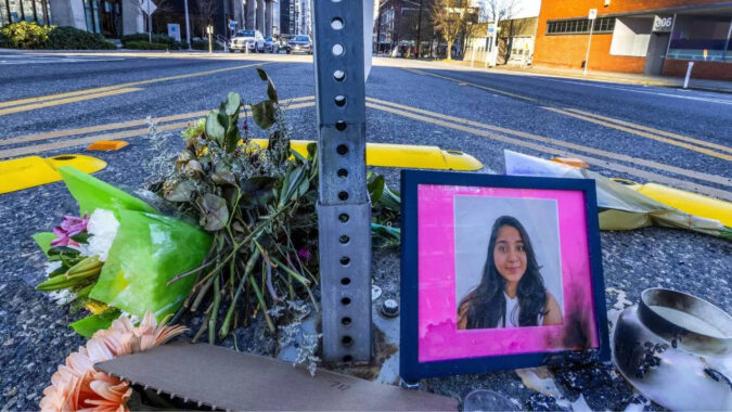 Seattle Officer Who Struck and Killed Jaahnavi Kandula Will Not Face Charges |