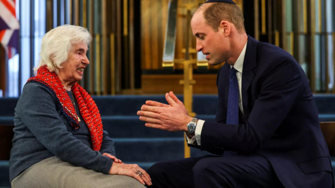 Prince William visits London synagogue to hear of rising antisemitism | World News