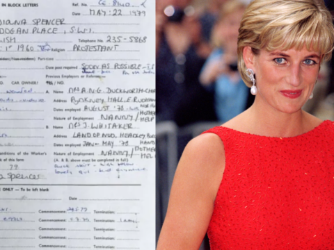 Did Diana lie about her age? Princess's first work contract up for auction