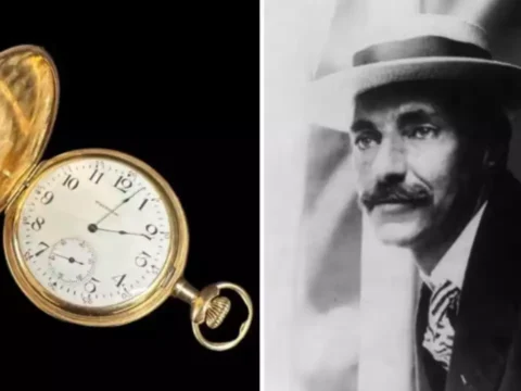 Titanic gold pocket watch sells for £1.17 million