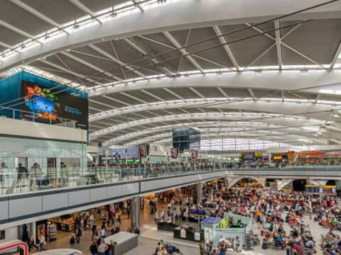 Travelers stranded as widespread delays hit UK airports