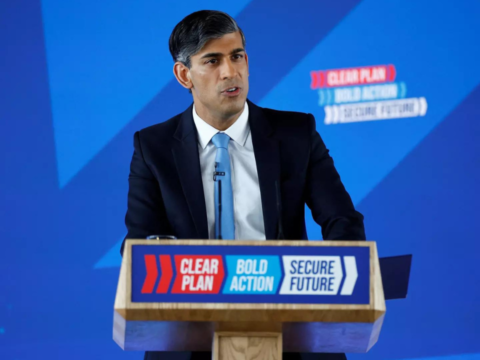 'Will halve migration,' announces Rishi Sunak as he unveils Conservative party's manifesto