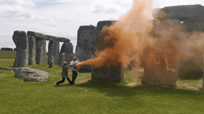 Indian-origin man held for vandalising Stonehenge in UK