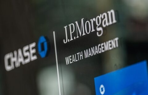 A JPMorgan Chase bank branch in New York, US.(Bloomberg)