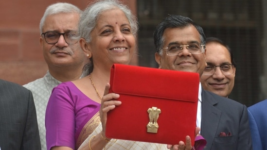 Nirmala Sitharaman pictured at the Lok Sabha on July 23, with the Union Budget