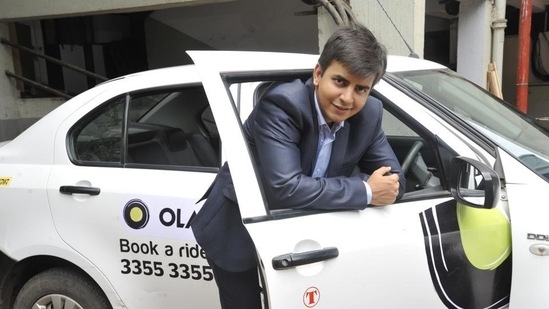 Bhavish Aggarwal, co-founder and CEO of Ola (HT)