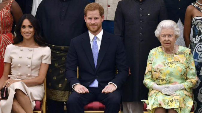 Queen expected great-grandchildren to be 'more American' in last meeting, recalls Prince Harry