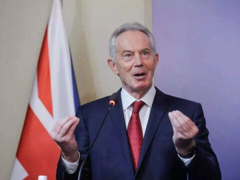 Ex-PM Blair lays out 'advice' to Britain's new leader