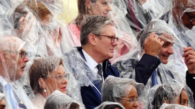 'We're used to rain': UK PM Keir Starmer at Paris Olympics getting drenched; pic goes viral