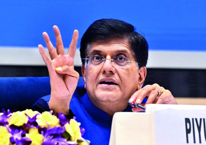 Piyush Goyal: FTAs two-way traffic, need to give sops too: Piyush Goyal