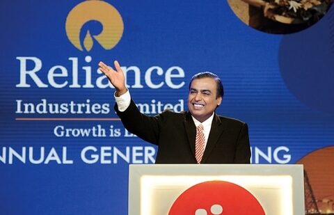 The total number of employees in Reliance Industries was 347,000 in 2023-24, but was 389,000 in 2022-23. (ANI)