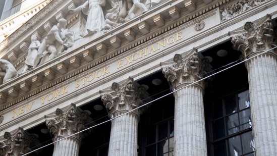 The New York Stock Exchange (NYSE) in New York, US.(Bloomberg)