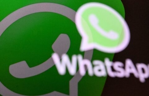 This illustration photograph shows the US instant messaging software Whatsapp's logo (AFP)