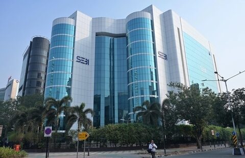 SEBI Bhavan at BKC Bandra in Mumbai. (PTI)