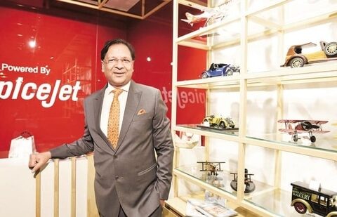 Ajay Singh, Chairman and Managing Director, SpiceJet (Sanjeev Verma/HT)