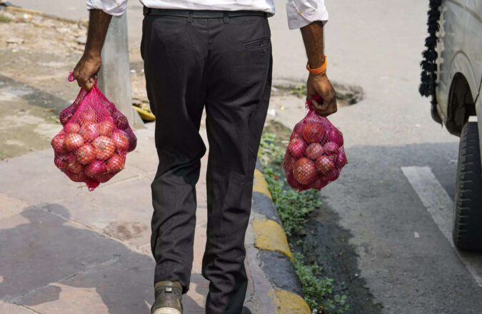 onion prices: Average onion prices at Rs 58/kg in Delhi: Govt data