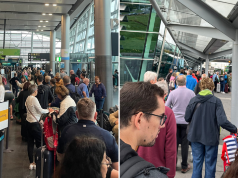 'Utter chaos': Dublin Airport hit by power cut, passengers face long queues, delays