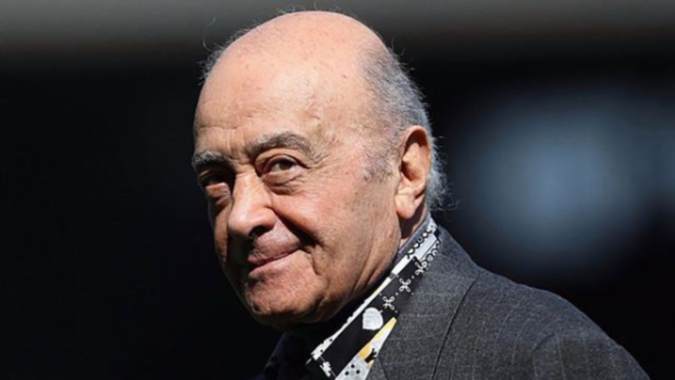 Late billionaire Mohamed Al Fayed whose son dated Princess Diana accused of rape: Report