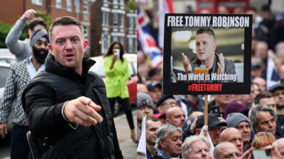 British far-right activist 'Tommy Robinson' jailed for violating injunction