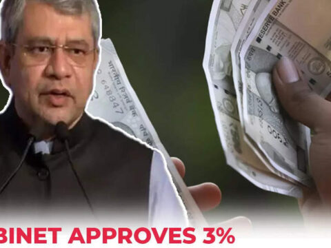 da hike: Cabinet approves 3% DA hike for central govt employees, effective July 1, 2024 - The Economic Times Video