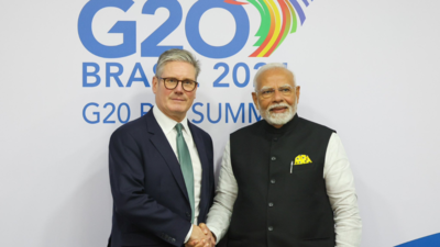 PM Modi, UK PM Keir Starmer agree to resume India-UK FTA talks