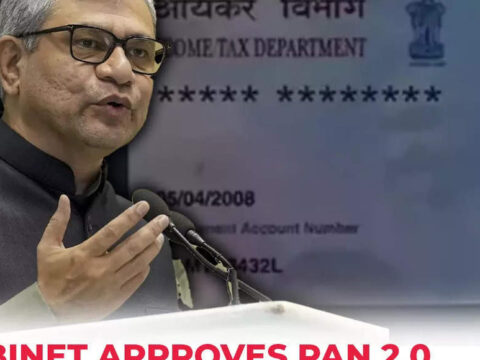 pan 2.0: PAN cards with QR Code soon as Cabinet approves PAN 2.0 Project worth Rs 1,435 Crore - The Economic Times Video