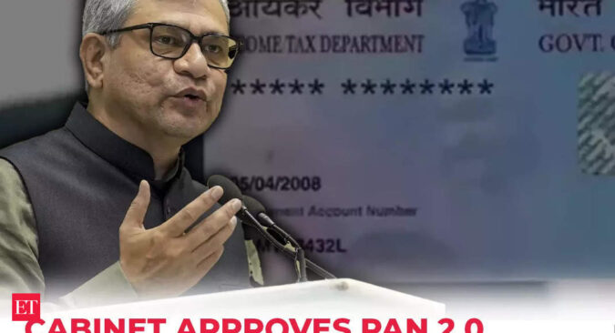 pan 2.0: PAN cards with QR Code soon as Cabinet approves PAN 2.0 Project worth Rs 1,435 Crore - The Economic Times Video