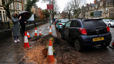 Storm Darragh: Thousands without power, trains cancelled as heavy winds, rain batter UK