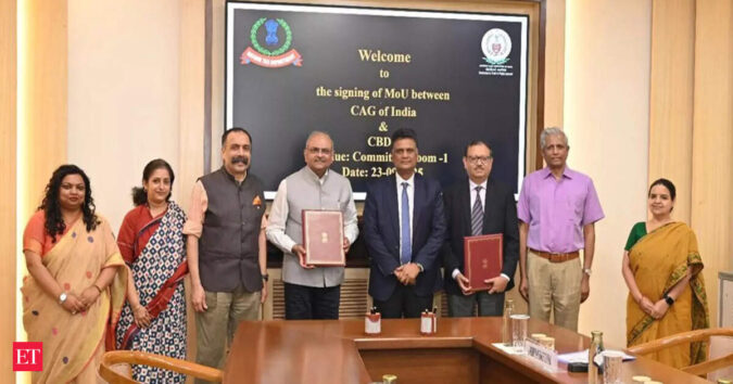 Office of CAG signs MoU with CBDT to enhance operational effectiveness ET logo