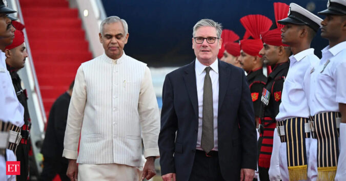 ‘Want to enact India-UK deal ASAP’: PM Kier Starmer during Mumbai visit ET logo