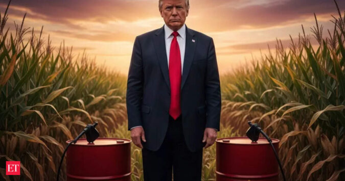 US corn in Indian cars, as Trump tariff bargain, won’t be an easy sell ET logo