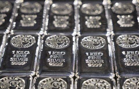 Silver rates in Pune per 10 grams stood at  ₹1,883, per 100 grams at  ₹18,830, and per 1 kilogram at  ₹1,88,300. (Bloomberg/Representative)