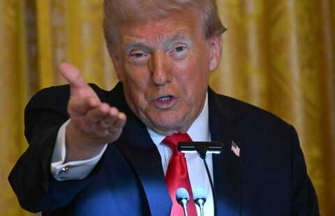US President Donald Trump. (AFP)