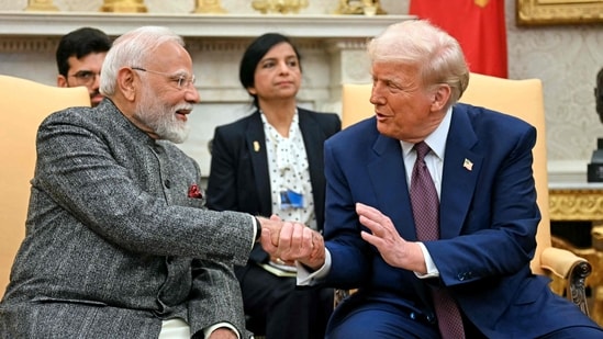 Prime Minister Narendra Modi (left) and US President Donald Trump. (AFP)