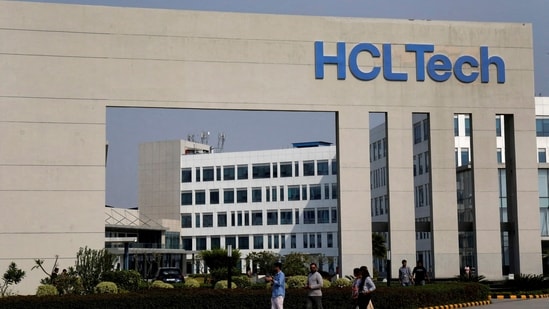 On Monday, HCLTech shares fell 0.09% to  ₹1,494.10 apiece on the NSE even as the benchmark NSE Nifty 50 ended the day 0.23% lower at 25,227.35 points. (Reuters)
