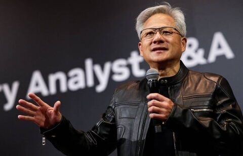 Jensen Huang net worth tops $180 billion as Nvidia becomes $5-trillion company| Business News Nvidia CEO Jensen Huang has dismissed concerns about an AI bubble. (Reuters)