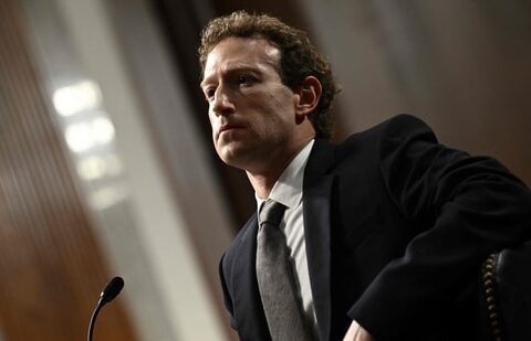 Meta CEO Mark Zuckerberg. (AFP)